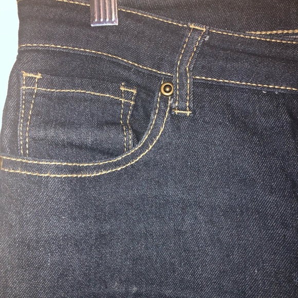 Forever 21 Dark Blue Skinny Jeans - Picture 3 of 5
